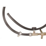 Registro Gas Glp P-02 Maxchamas Com Mangueira 1,00M 