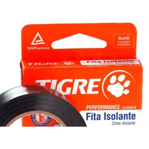 Fita Isolante Tigre 5M X 19Mm 