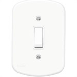 Conjunto Fame 4X2 Branco Com Placa 1Paralelo 
