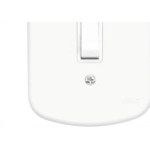 Conjunto Fame 4X2 Branco Com Placa 1Paralelo 