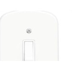 Conjunto Fame 4X2 Branco Com Placa 1Paralelo 