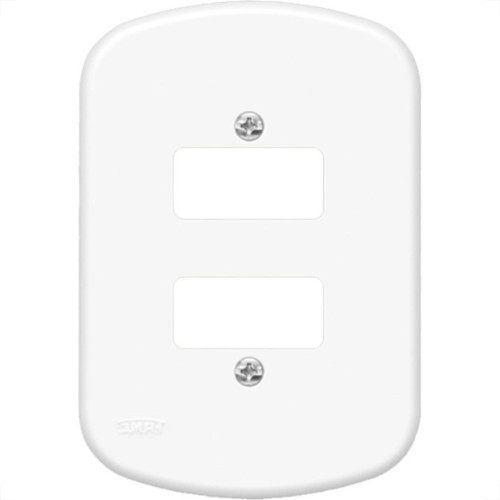 Placa Fame''Blanc''4X2 (2 Saidas Distanciada) 