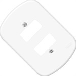 Placa Fame''Blanc''4X2 (2 Saidas Distanciada) 