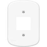 Placa Fame''Blanc''4X2 (2 Saidas) 