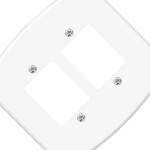 Placa Fame''Blanc''4X4 (3 Saidas+3 Saidas) 