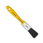 Pincel Trincha Pintura Atlas   319 X 3/4'' Amarela 319/2 - Kit C/12 