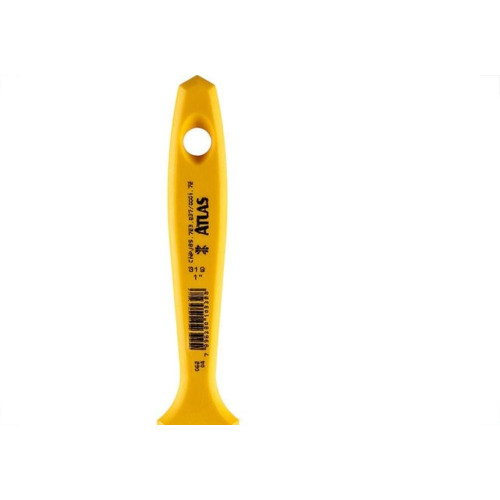 Pincel Trincha Pintura Atlas   319 X 1'' Amarela 319/3 - Kit C/12 