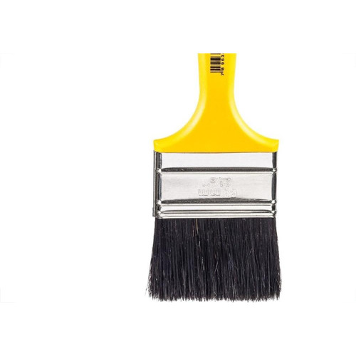 Pincel Trincha Pintura Atlas   319 X 2.1/2'' Amarela 319/6 - Kit C/12 