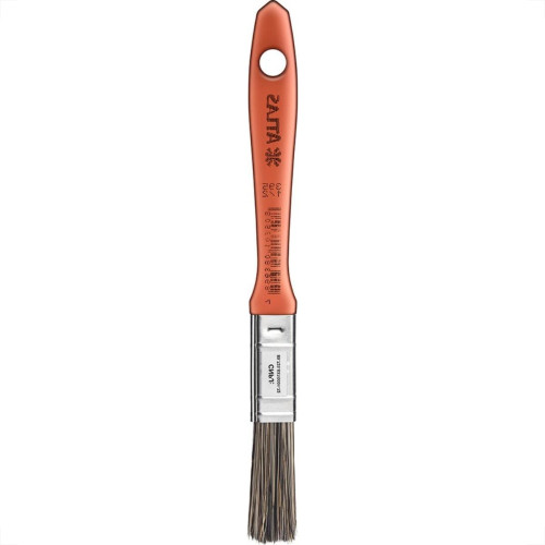 Pincel Trincha Pintura Atlas   395 X 1/2'' Laranja 395/1 - Kit C/12 