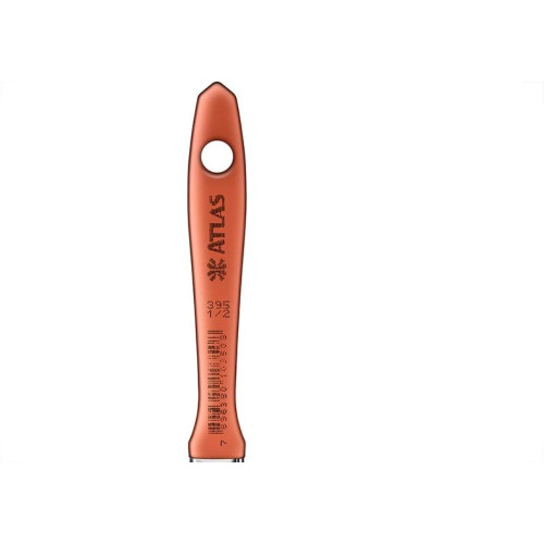 Pincel Trincha Pintura Atlas   395 X 1/2'' Laranja 395/1 - Kit C/12 