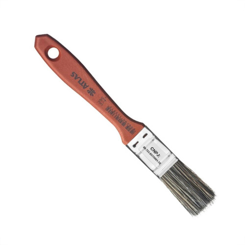 Pincel Trincha Pintura Atlas   395 X 3/4'' Laranja 395/2 - Kit C/12 