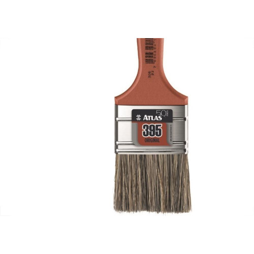 Pincel Trincha Pintura Atlas   395 X 2'' Laranja 395/5 - Kit C/12 