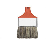 Pincel Trincha Pintura Atlas   395 X 3'' Laranja 395/7 - Kit C/12 