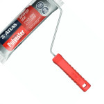 Rolo Poliester Atlas Cinza 406 15Cm Com Cabo 406/15