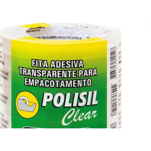 Fita Adesiva Transparente Adelbras 12X50  - Kit C/10 