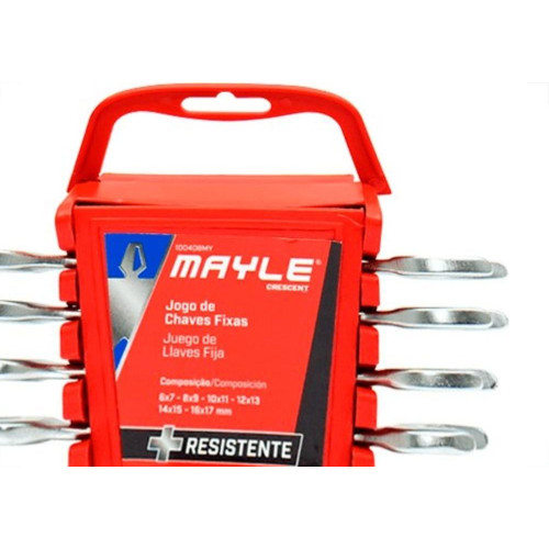 Chave Fixa Mayle 6A17Mm Kit 06Pecas 100408My