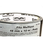 Fita Silver Tape Brasfort Multiuso 48 X 10M Preta 7647