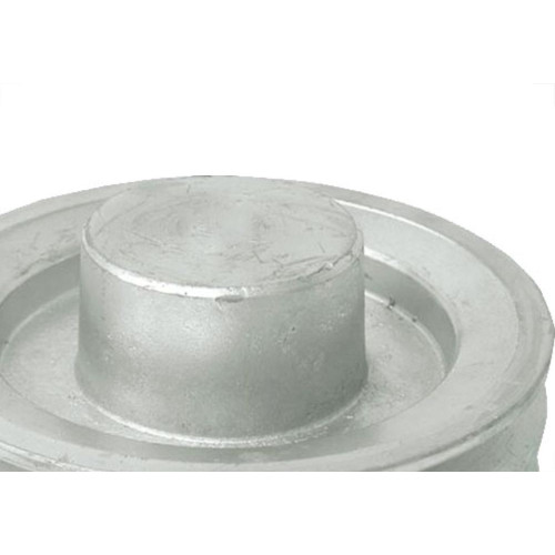 Mademil Polia Aluminio A 2Canal 125Mm-5 A 2