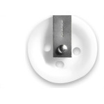 Crafer Roldana  Plastica 04 Gancho - Kit C/25 Un