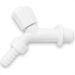 Reboucas Torneira Jardim Pvc  Branca 1006