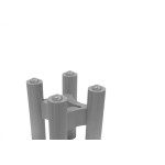 Moldimplas Espacador Armacao Ferro Cadeir 20Mm C/50