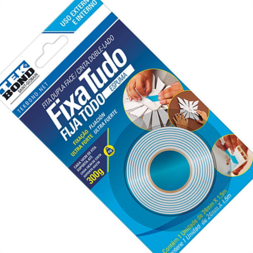 Tek Fita Dupla Face Esp. Bond 24X1,5M