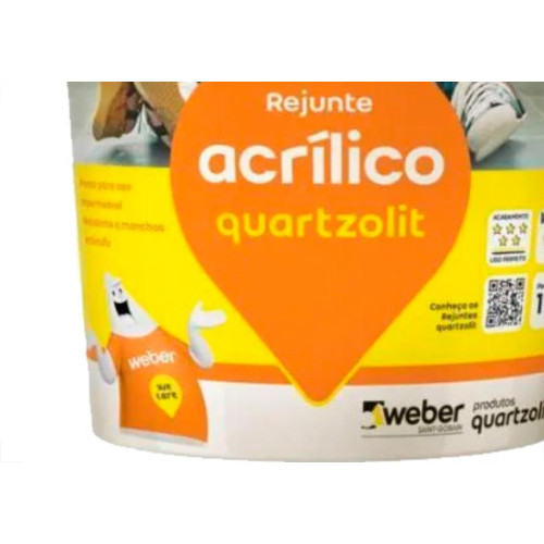 Quartzolit Rejunte Quartz Acr. Palha 1Kg