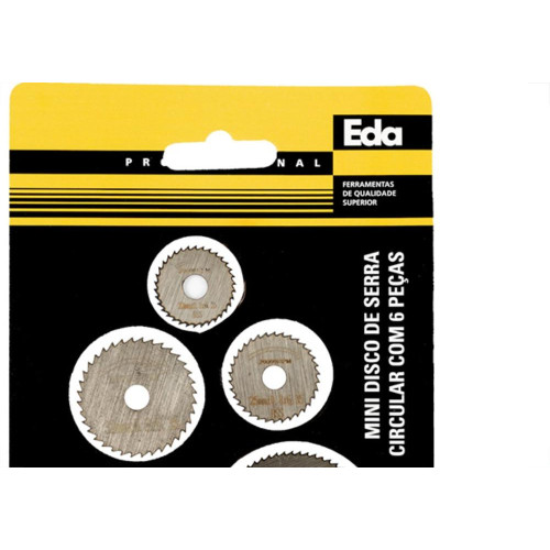 Eda Kit Serra Circular Mini C/06Pcs-Ola