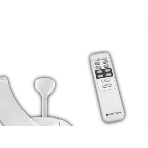 Ventisol Ventilador Teto Vortice Br.C/Rem Bv