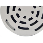 Luconi Grelha Rot. Redonda 100Mm Br - Kit C/10 Un