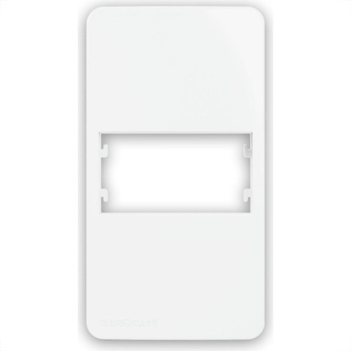 Margirius Placa P/Condulete 1P C/Sup Sleek Br