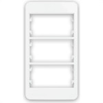 Margirius Placa P/Condulete 3P C/Sup Sleek Br