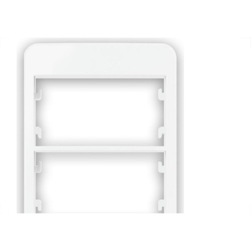 Margirius Placa P/Condulete 3P C/Sup Sleek Br
