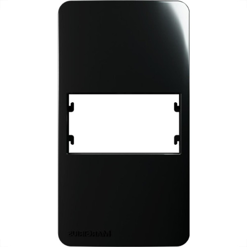 Margirius Placa P/Condulete 1P C/Sup Sleek Eb