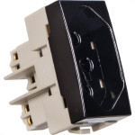 Margirius Tomada P.Brasil 2P+T 20A Sleek Ebon
