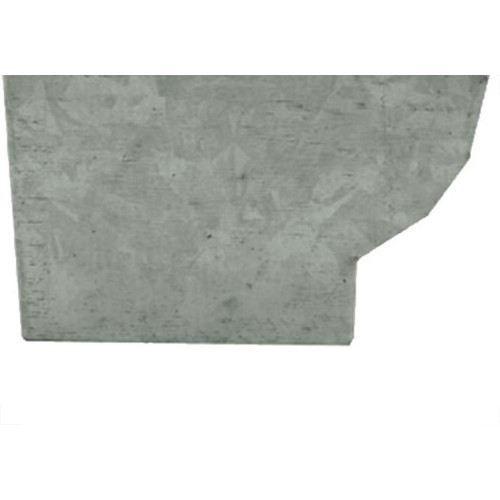 Frontal Cabeceira  Galvanizado Moldu-28 Esq