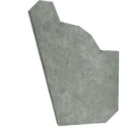 Frontal Cabeceira  Galvanizado Moldu-33 Esq