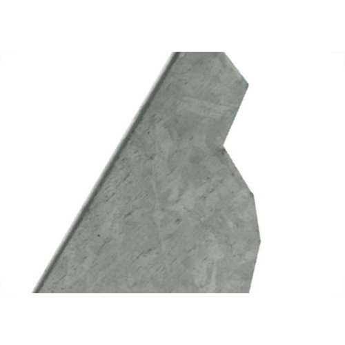 Frontal Cabeceira  Galvanizado Moldu-33 Esq