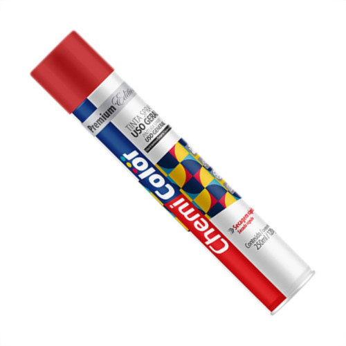 Chemicolor Spray Chemic Geral Vermelho 250Ml