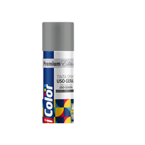 Chemicolor Spray Chemic Geral Cinza Esc. 250Ml