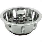 Luconi Cestinha Val.Amer.Plast.Crom. - Kit C/10 Pc