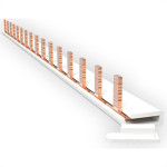 Enerbras Barramento  Pente Din 2P/12 - Kit C/5 Un