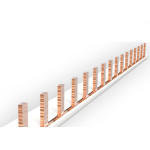 Enerbras Barramento  Pente Din 2P/12 - Kit C/5 Un