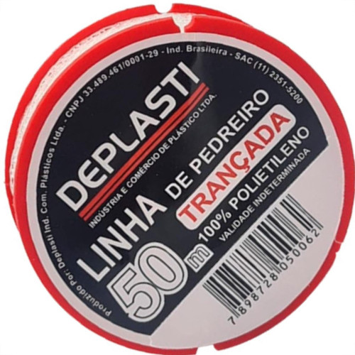 Deplasti Linha P/Ped. C/ 50Mt