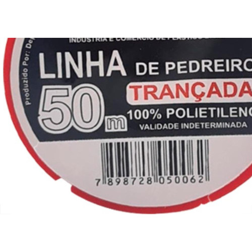 Deplasti Linha P/Ped. C/ 50Mt
