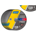 Norton Disco Nort.Inox 4.1/2X1,0 Standard - Kit C/12 Un