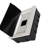Rubi-Biki Centrinho Pvc 06Ul/08Din Sobrepor
