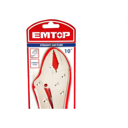 Emtop Alicate Pressao  Reto 10''