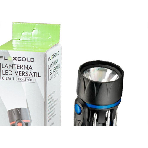 Flex Lanterna Led  Versatil 8X1-Lt08