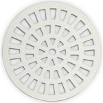 Grap Grelha Plast.Red.Branca 150  - Kit C/6 Un